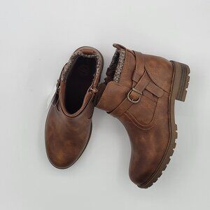 New Wonder Nation Girls Sweater Brown Boot sz 3.